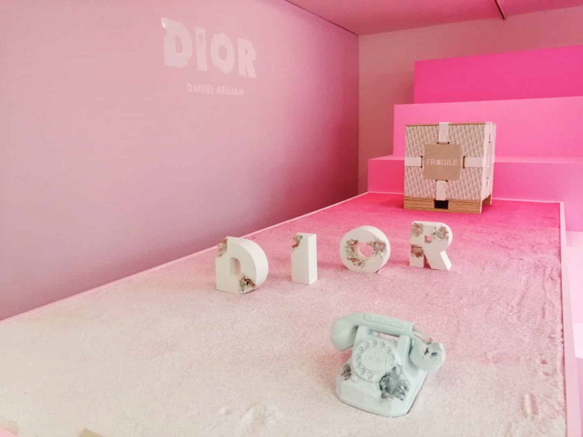 Showroom Dior à la Galerie Perrotin